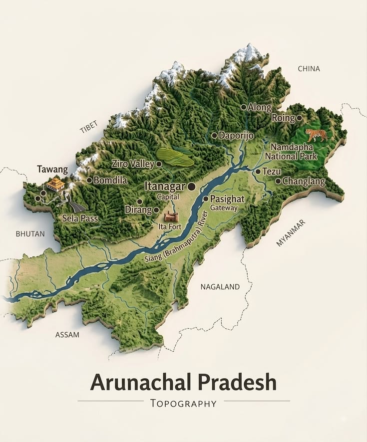Arunachal Pradesh landscape